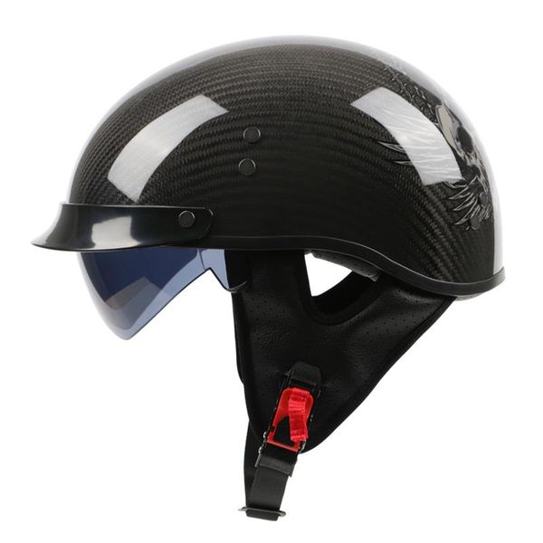 motorcycle helmets vintage black garman style carbon fiber with inner len half biker cruiser scooter touring helmet
motorcycle helmets vintage black garman style carbon fiber with inner len half biker cruiser scooter touring helmet