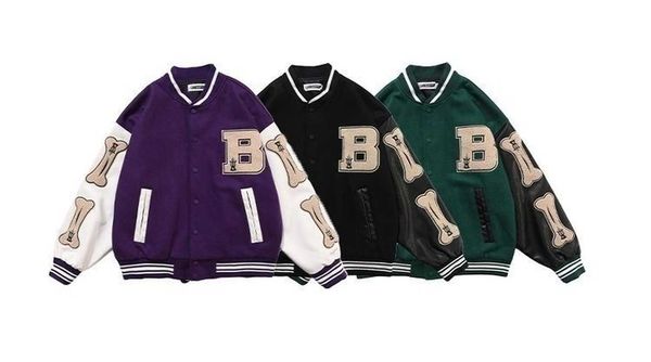 men womens coats and jackets for high street hip hop baseball uniforms casual loose stitching summer new, Black;brown
men womens coats and jackets for high street hip hop baseball uniforms casual loose stitching summer new, Black;brown