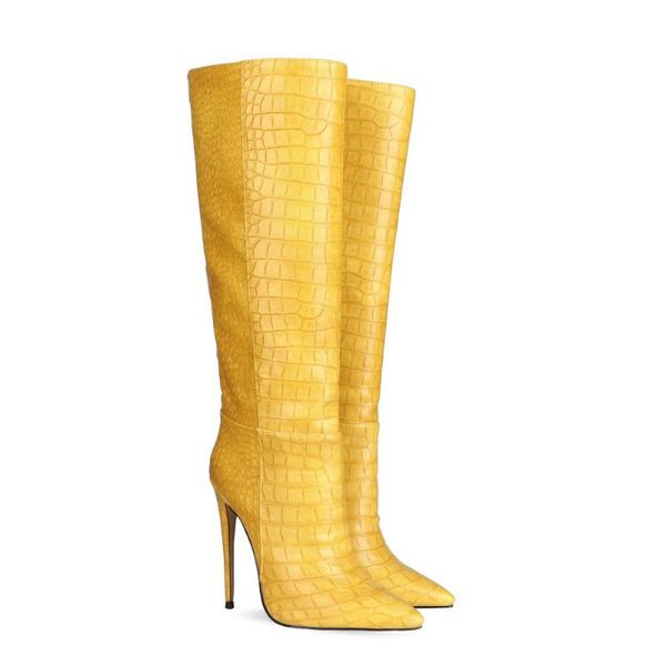 boots stone pattern women's fashion print knee high thin heels long pointed toe autumn winter lady shoes, Black
boots stone pattern women's fashion print knee high thin heels long pointed toe autumn winter lady shoes, Black