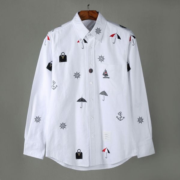men's jackets oxford bag embroidered with male umbrella, oxford-style cotton shirt embroidered, casual long sleeve pocket m 2xl # sjf8, Black;brown
men's jackets oxford bag embroidered with male umbrella, oxford-style cotton shirt embroidered, casual long sleeve pocket m 2xl # sjf8, Black;brown