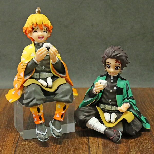 Anime Demon Slayer Kimetsu no Yaiba Kamado Tanjirou Agatsuma Zenitsu Eat Rice Balls PVC Figure Figurine Toy Model doll gift
Anime Demon Slayer Kimetsu no Yaiba Kamado Tanjirou Agatsuma Zenitsu Eat Rice Balls PVC Figure Figurine Toy Model doll gift