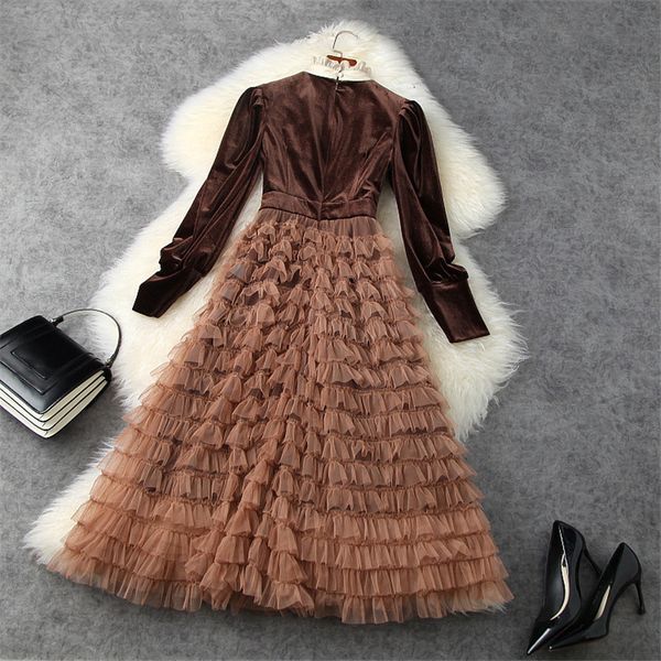 elegant female cascade spring plied with velvet crocheted up femme midi celebrity dress party, Black;gray
elegant female cascade spring plied with velvet crocheted up femme midi celebrity dress party, Black;gray