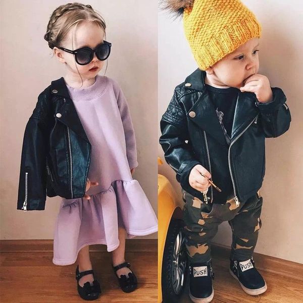 jackets 1-7 years kids pu jacket spring autumn baby girls boys faux leather outwear fashion solid color zipper toddler coat clothes, Blue;gray
jackets 1-7 years kids pu jacket spring autumn baby girls boys faux leather outwear fashion solid color zipper toddler coat clothes, Blue;gray