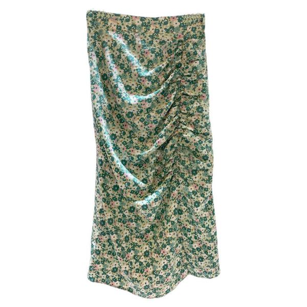 spring fresh print high waist woman skirts korean fashion shirring design faldas mujer summer vintage all match femme jupe, Black
spring fresh print high waist woman skirts korean fashion shirring design faldas mujer summer vintage all match femme jupe, Black