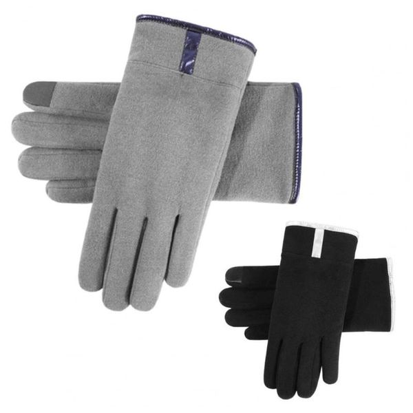 pair men winter running cycling touch screen thermal windproof warm gloves, Black
pair men winter running cycling touch screen thermal windproof warm gloves, Black