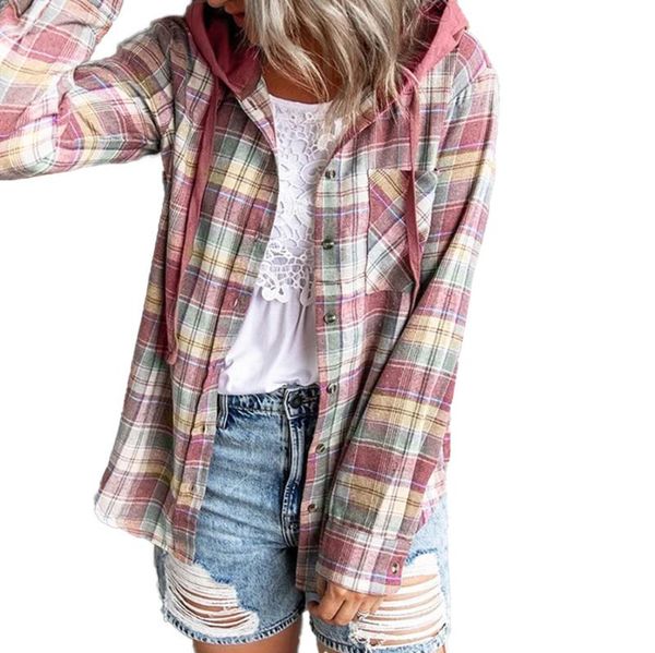 women's jackets casual autumn knitted button cardigan women long sleeve plaid print hooded pocket single breasted thin female ourwear, Black;brown
women's jackets casual autumn knitted button cardigan women long sleeve plaid print hooded pocket single breasted thin female ourwear, Black;brown