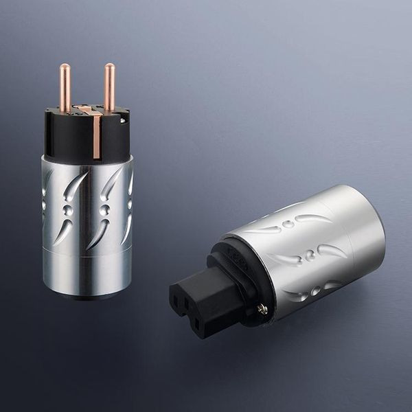 smart power plugs pair viborg ve502+vf502 aluminium pure copper schuko plug european standard connector iec female
smart power plugs pair viborg ve502+vf502 aluminium pure copper schuko plug european standard connector iec female
