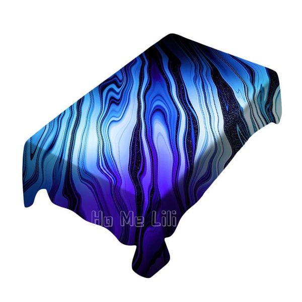 table cloth flow abstract line design tablecloth for dinner decor