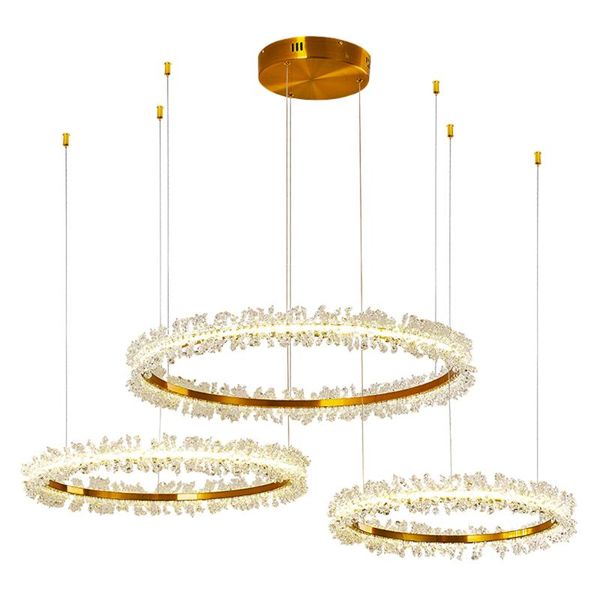 ring design modern led chandelier crystal lamp ac110v 220v dimmable home decoration hanging lights and project lighting chandeliers
ring design modern led chandelier crystal lamp ac110v 220v dimmable home decoration hanging lights and project lighting chandeliers