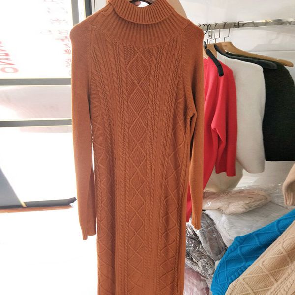 autumn winter long knitted turtleneck pullover plus size loose thick warm knitwear jumper fashion women sweater, White;black
autumn winter long knitted turtleneck pullover plus size loose thick warm knitwear jumper fashion women sweater, White;black