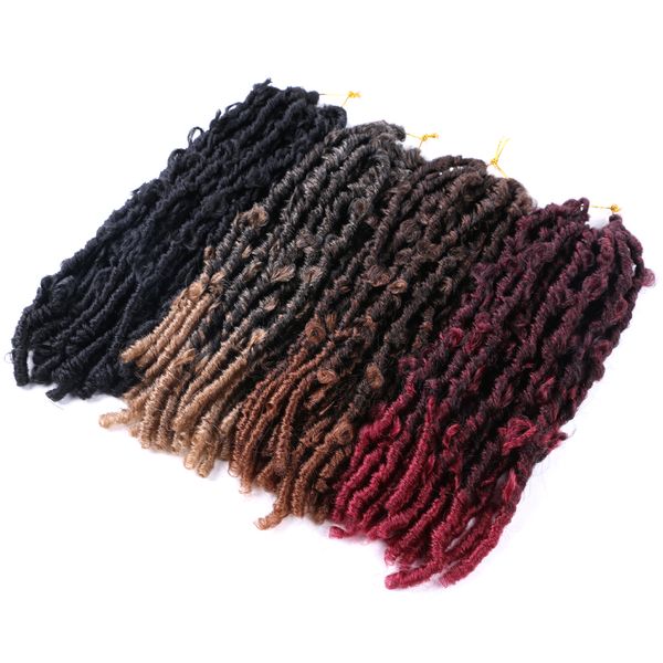 6 packs butterfly locs crochet hair 14 inches pre looped distressed locs crochet braids, Black
6 packs butterfly locs crochet hair 14 inches pre looped distressed locs crochet braids, Black