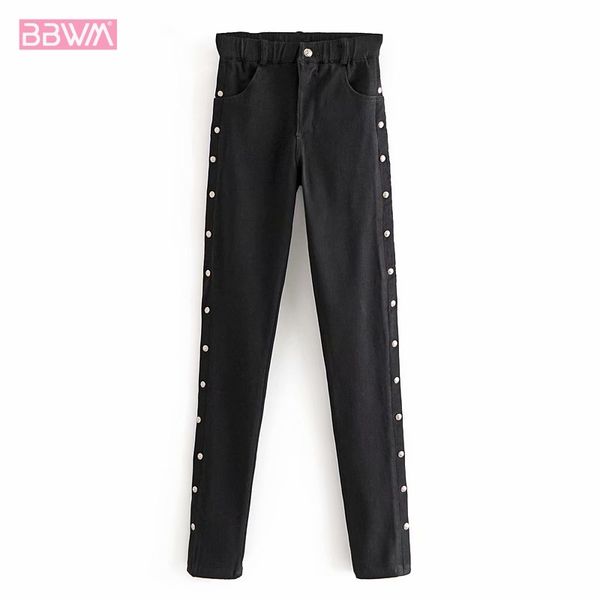 high waist stretch metal buckle stretch wrap hip tight-fitting women's pants korean style black stylish female pants 210507, Black;white
high waist stretch metal buckle stretch wrap hip tight-fitting women's pants korean style black stylish female pants 210507, Black;white