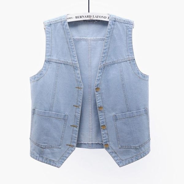 women's vests summer slim short denim vest women vintage blue waistcoat v-neck big pocket sleeveless jacket coat casual jeans female, Black;white
women's vests summer slim short denim vest women vintage blue waistcoat v-neck big pocket sleeveless jacket coat casual jeans female, Black;white