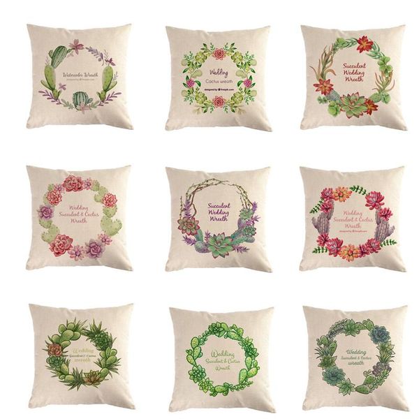 cushion/decorative pillow cactus succulent plants wreath printed cushion cover linen home decor bedroom decorative car seat throw for sofa
cushion/decorative pillow cactus succulent plants wreath printed cushion cover linen home decor bedroom decorative car seat throw for sofa