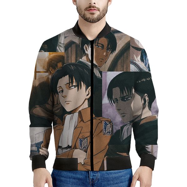 attack on giant luminous teenager pattern men s baseball jacket high-quality comfortable fashionable travel sports party commute, Black;brown 
attack on giant luminous teenager pattern men s baseball jacket high-quality comfortable fashionable travel sports party commute, Black;brown