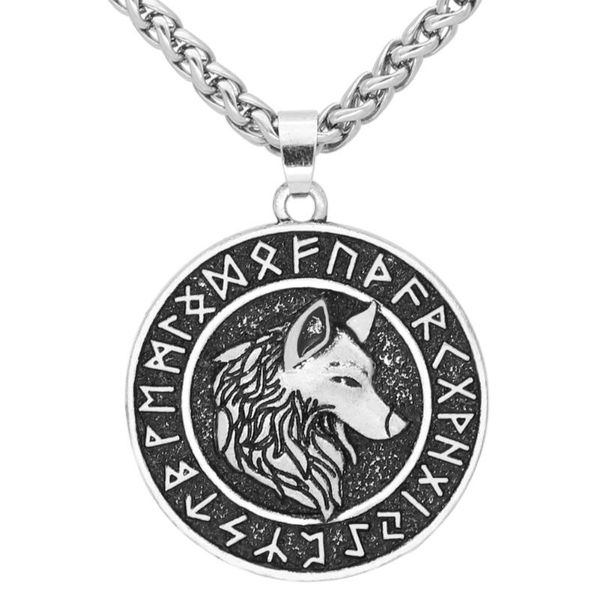pendant necklaces nordic viking odin wolf geri and freki rune necklace norse jewelry with valknut gift bag, Silver
pendant necklaces nordic viking odin wolf geri and freki rune necklace norse jewelry with valknut gift bag, Silver