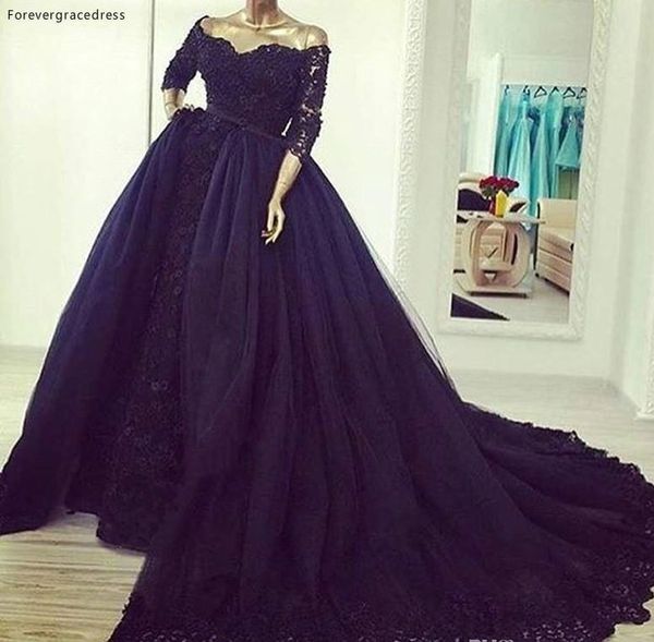 party dresses vintage half sleeves lace evening dress off shoulders ball gowns formal holidays gown custom made, White;black
party dresses vintage half sleeves lace evening dress off shoulders ball gowns formal holidays gown custom made, White;black