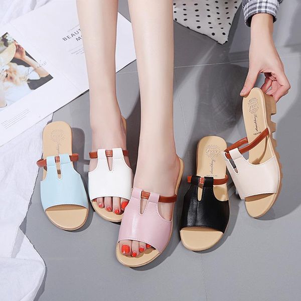 slippers light and breathable solid color flanging fashion car stitching matching women's flat, Black
slippers light and breathable solid color flanging fashion car stitching matching women's flat, Black