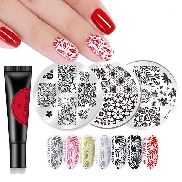 born pretty gel polish 8ml nail stamping colorful lacquer soak off varnish uv for art plate1, Red;pink
born pretty gel polish 8ml nail stamping colorful lacquer soak off varnish uv for art plate1, Red;pink