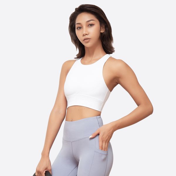 tracksuits luxury women's wear yoga lulu running shock absorption back high collar anti light fitns underwear, Gray
tracksuits luxury women's wear yoga lulu running shock absorption back high collar anti light fitns underwear, Gray