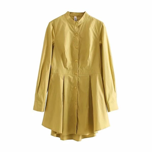 fashion women long sleeve cotton shirt leisure lady stand collar blouse loose s6381 210430, White
fashion women long sleeve cotton shirt leisure lady stand collar blouse loose s6381 210430, White
