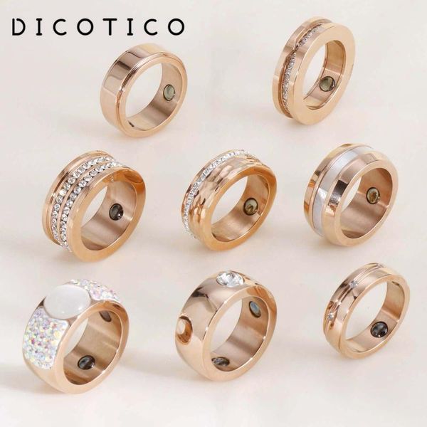 wedding rings dicotico rose gold stainless steel for women bohemia anillos mujer bands engagement zircon jewelry, Slivery;golden
wedding rings dicotico rose gold stainless steel for women bohemia anillos mujer bands engagement zircon jewelry, Slivery;golden