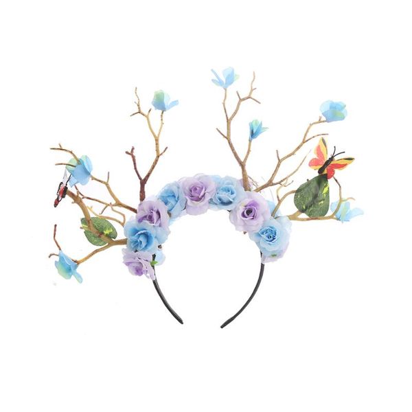 christmas decorations ladies sweet style antler headband, girls temperament branch flower simulation butterfly decoration hair band
christmas decorations ladies sweet style antler headband, girls temperament branch flower simulation butterfly decoration hair band