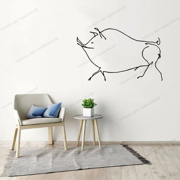 wall stickers animal pig line draw art sticker for home decor kids room fashion decals removable murals wallpoof cx1596
wall stickers animal pig line draw art sticker for home decor kids room fashion decals removable murals wallpoof cx1596