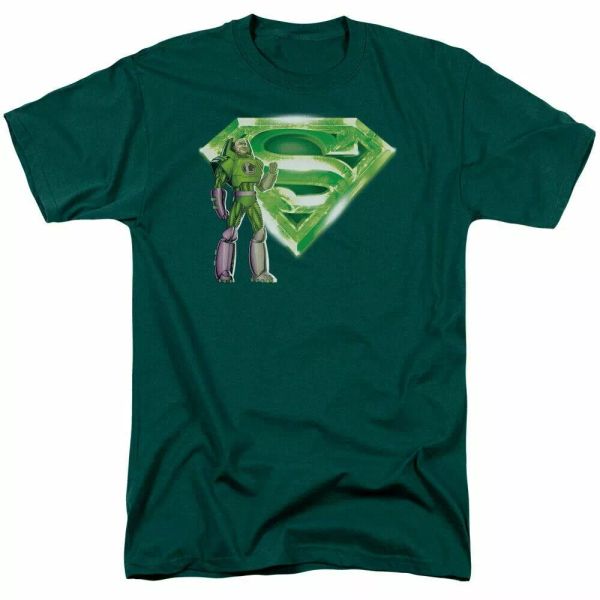 superman lex & kryptonite logo t shirt mens licensed dc comics tee hunter green, White;black
superman lex & kryptonite logo t shirt mens licensed dc comics tee hunter green, White;black