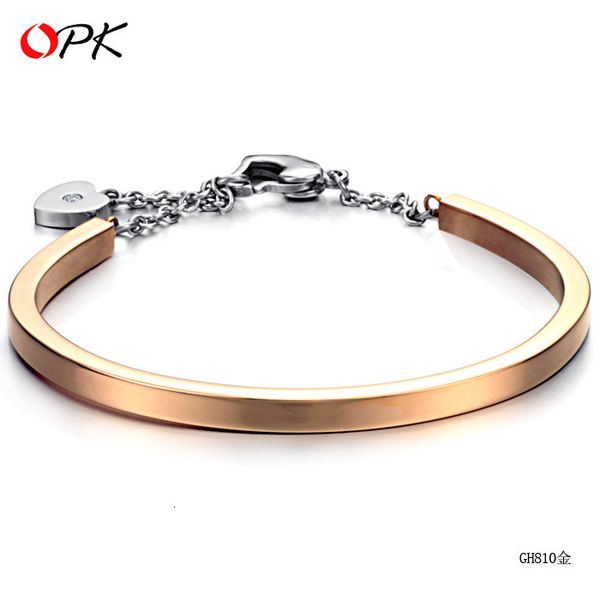 korean fashion jewelry heart lock titanium steel women's gold plated rose bracelet, Golden;silver
korean fashion jewelry heart lock titanium steel women's gold plated rose bracelet, Golden;silver