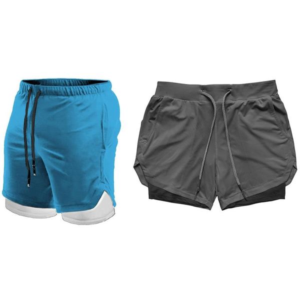 running shorts 2 pcs pants: 1 men's yoga quick dry black-grey & phone inner pocket fitness blue, Black;blue
running shorts 2 pcs pants: 1 men's yoga quick dry black-grey & phone inner pocket fitness blue, Black;blue
