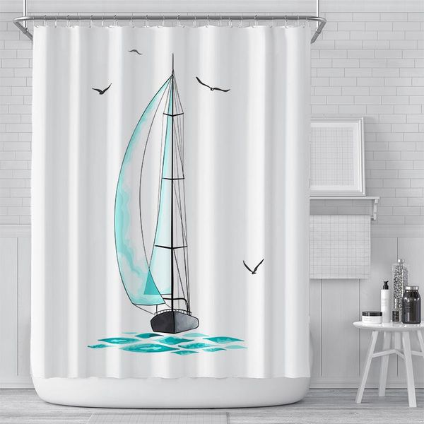 shower curtains cartoon small sailboat sea white curtain simple waterproof bathroom accessories decorative decoration 180x180cm
shower curtains cartoon small sailboat sea white curtain simple waterproof bathroom accessories decorative decoration 180x180cm