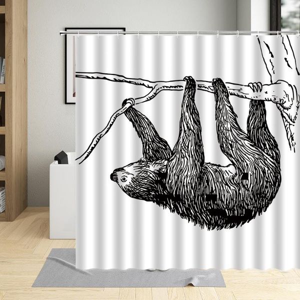 shower curtains funny sloth tree cartoons bathroom jungle animal waterproof polyester fabric bath curtain kids decor screens
shower curtains funny sloth tree cartoons bathroom jungle animal waterproof polyester fabric bath curtain kids decor screens