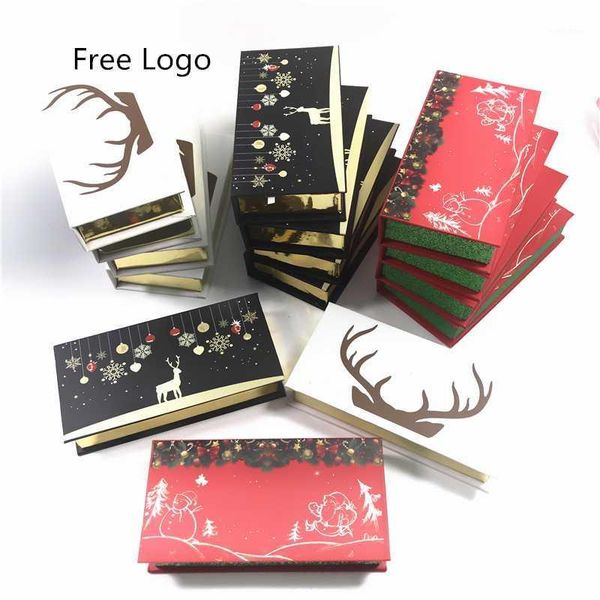 wholesale 25mm christmas false eyelashes packaging box fake 3d mink lashes boxes faux cils strip rectangle magnetic case empty1
wholesale 25mm christmas false eyelashes packaging box fake 3d mink lashes boxes faux cils strip rectangle magnetic case empty1