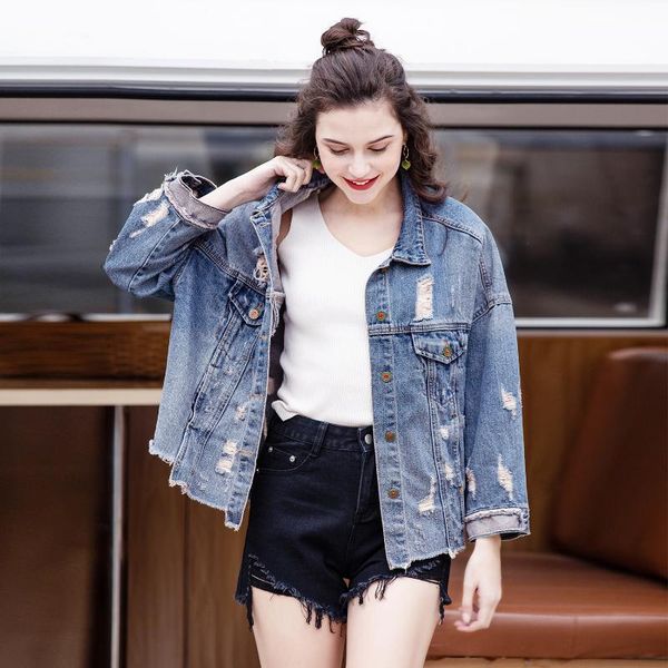 women's jackets a3 women jacket quality winter oversize denim blue jeans coat turn-down collar casual outwear bomber girl, Black;brown
women's jackets a3 women jacket quality winter oversize denim blue jeans coat turn-down collar casual outwear bomber girl, Black;brown