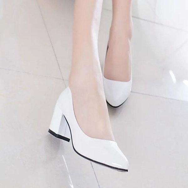 dress shoes mature fashion basic pumps for women square heel med ladies spring autumm shallow female single, Black
dress shoes mature fashion basic pumps for women square heel med ladies spring autumm shallow female single, Black