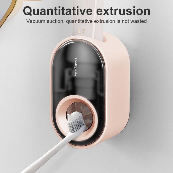 automatic toothpaste dispenser dust-proof toothbrush holder wheat straw wall mounted home squeezer bathroom gadgets bath access
automatic toothpaste dispenser dust-proof toothbrush holder wheat straw wall mounted home squeezer bathroom gadgets bath access
