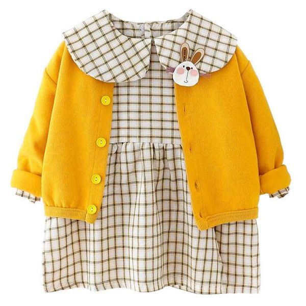 clothing sets spring autumn baby girl clothes fashion children cute dress and jacket 2pcs/set toddler casual costume infant kid sportswear, White
clothing sets spring autumn baby girl clothes fashion children cute dress and jacket 2pcs/set toddler casual costume infant kid sportswear, White