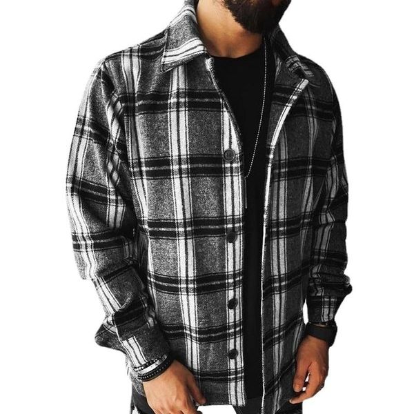 men's casual shirts 2021 shirt plaid pocket long sleeve fashion men clothing autumn lapel youth plus size 5xl, White;black
men's casual shirts 2021 shirt plaid pocket long sleeve fashion men clothing autumn lapel youth plus size 5xl, White;black
