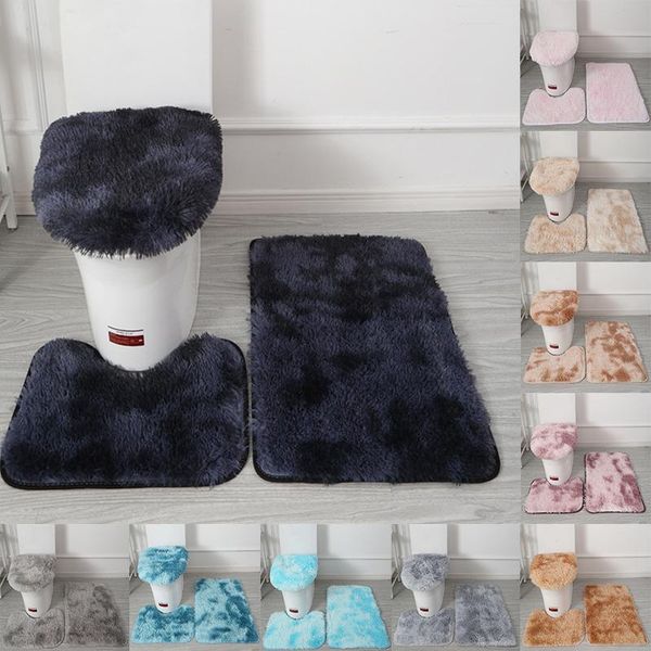 bath mats 3pcs/set plush bathroom mat set toilet rugs anti slip shower carpets home lid cover room rug floor
bath mats 3pcs/set plush bathroom mat set toilet rugs anti slip shower carpets home lid cover room rug floor