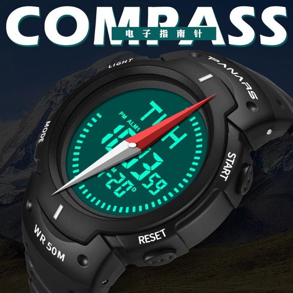 wristwatches panars digital compass watches men swim waterproof sport watch outdoor clock male wrist erkek kol saati, Slivery;brown
wristwatches panars digital compass watches men swim waterproof sport watch outdoor clock male wrist erkek kol saati, Slivery;brown