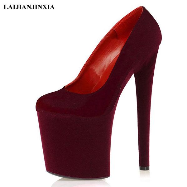 dress shoes novelty 20 cm super high heeled shallow peep toe small size women's pumps spring clubbing cross dressing, Black
dress shoes novelty 20 cm super high heeled shallow peep toe small size women's pumps spring clubbing cross dressing, Black