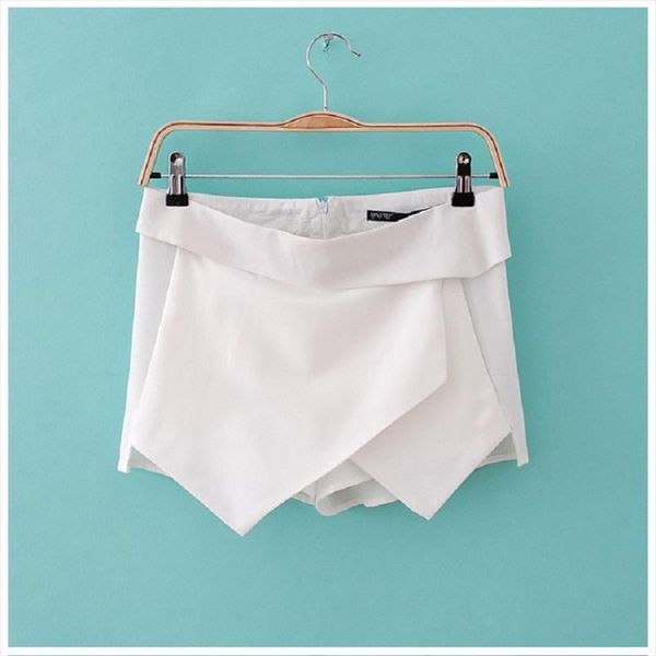 2015 4 colors tiered shorts women skirt irregular zipper trousers culottes short xs xl plus size, Black
2015 4 colors tiered shorts women skirt irregular zipper trousers culottes short xs xl plus size, Black