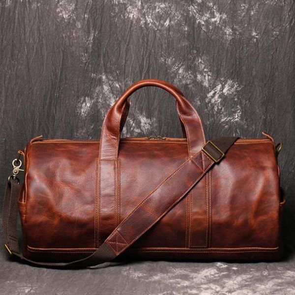 duffel bags 100% original cow leather travel bag 15" big capacity real cowhide weekend luggage large messenger crossbody shoulder
duffel bags 100% original cow leather travel bag 15" big capacity real cowhide weekend luggage large messenger crossbody shoulder
