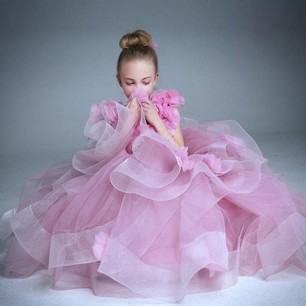 girl's dresses pink stunning 1-12 years flower girl baby pageant ruffles robe de demoiselle kids princess birthday wedding, Red;yellow
girl's dresses pink stunning 1-12 years flower girl baby pageant ruffles robe de demoiselle kids princess birthday wedding, Red;yellow