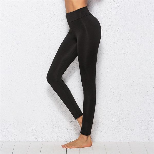 women's leggings fashion slim ladies fitness quick-drying casual solid color high waist, Black
women's leggings fashion slim ladies fitness quick-drying casual solid color high waist, Black