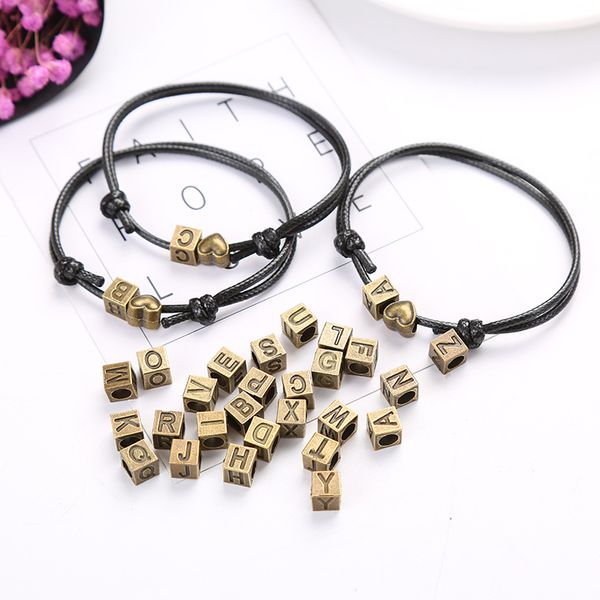 kimter handmade string rope 26 letter bracelet for women men name bracelets paired couple jewelry gift q350fz, Golden;silver
kimter handmade string rope 26 letter bracelet for women men name bracelets paired couple jewelry gift q350fz, Golden;silver
