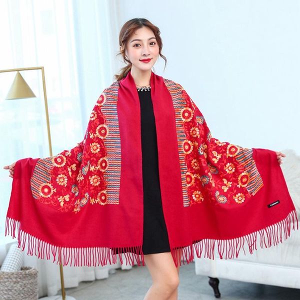 scarves 2021 women embroidery scarf fashion thickening warm winter cashmere shawls wraps ladies pashmina bandana echarpe, Blue;gray
scarves 2021 women embroidery scarf fashion thickening warm winter cashmere shawls wraps ladies pashmina bandana echarpe, Blue;gray