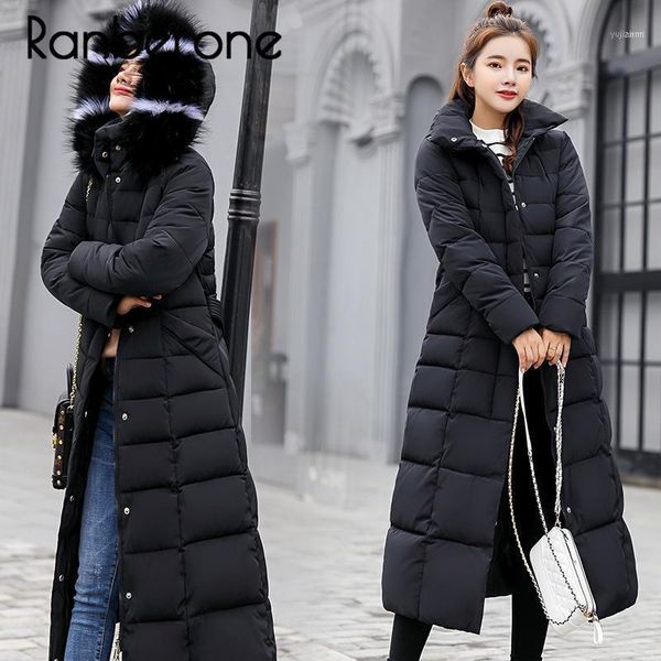 women's down & parkas ranberone winter jacket women long parka faux fur hooded coat oversize doudoune lady parka1, Black
women's down & parkas ranberone winter jacket women long parka faux fur hooded coat oversize doudoune lady parka1, Black