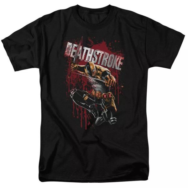 justice league of america blood splattered t-shirt dc comics sizes s-3x new, White;black
justice league of america blood splattered t-shirt dc comics sizes s-3x new, White;black